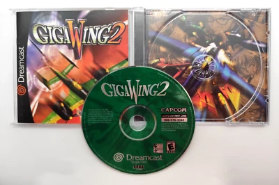 GigaWing 2 (Sega Dreamcast SDC, 2001) COMPLETE CIB Tested & Cleaned! - Image 1 of 4