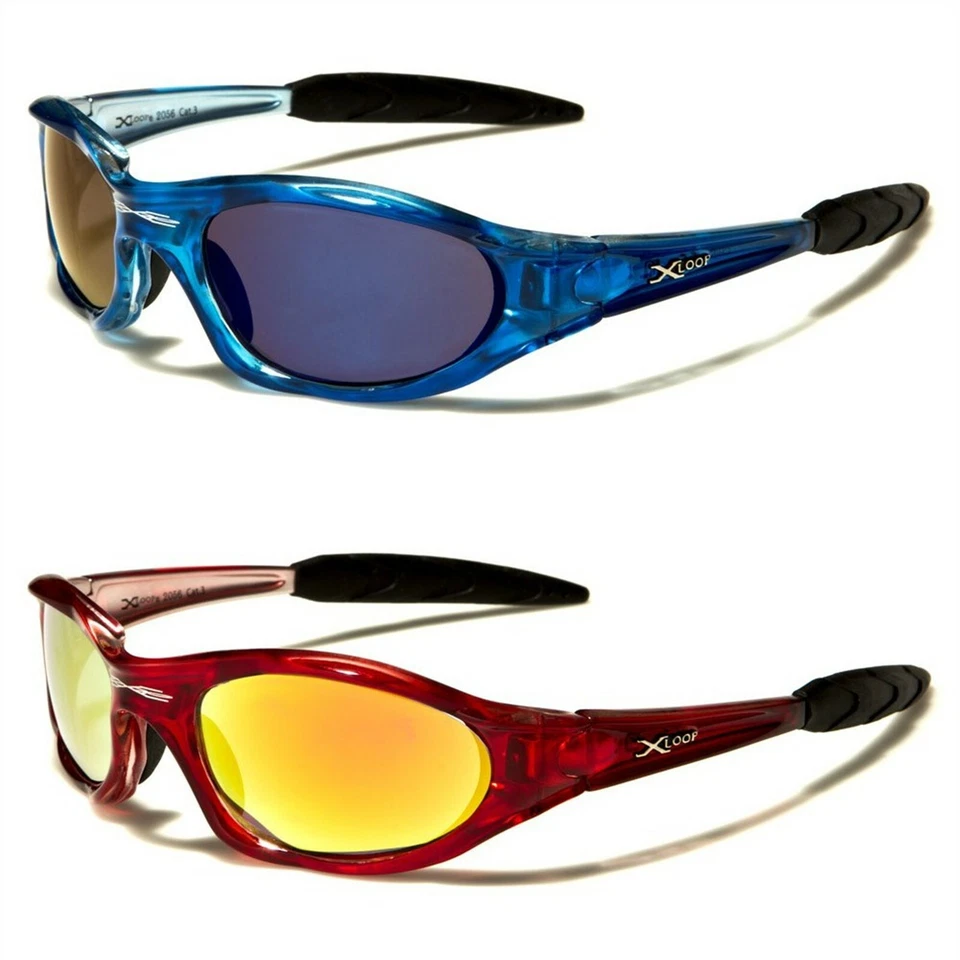 Stylish Wrap Around X-Loop Mens Womens Sports Fashion Sunglasses New - Image 1 of 1