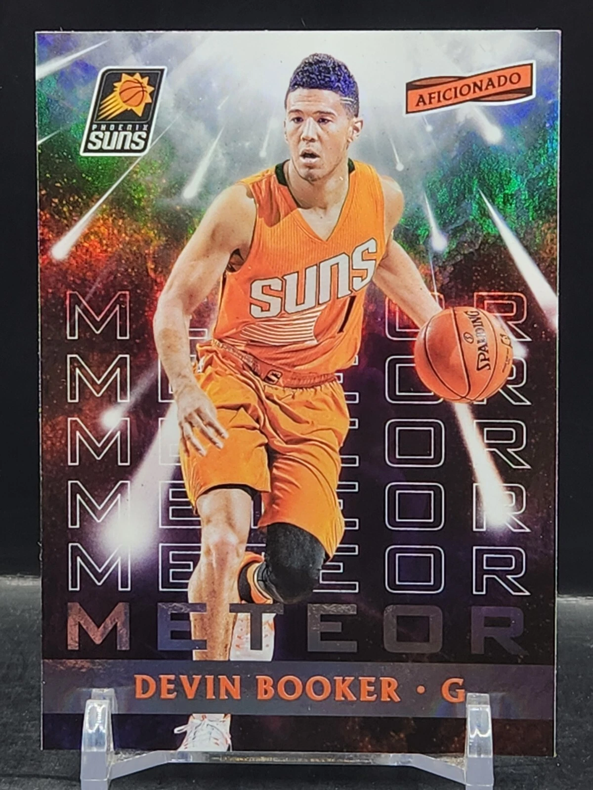 2016-17 Panini Aficionado Devin Booker Meteor Case Hit SSP #14 SUNS
