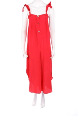 ZARA Jumpsuit XS himbeer-rot - Bild 1 von 3