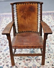 Arts Crafts Mission Style Antique Armchairs For Sale Ebay