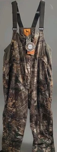 NWT Realtree Field & Stream True Pursuit Camo Bib Insulated HydroProof XXL - Picture 1 of 17