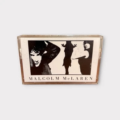 Malcolm McLaren Promo Cassette 1990 Talent Banx Agency Duck Rock Fans Waltz Tape - Image 1 of 4