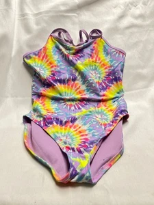 Lot 3974-Girl's WONDER NATION Tie Dye Bating Suit- Size L(10-12) - Picture 1 of 3