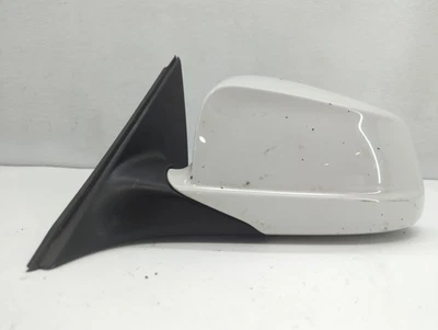 Espejo de puerta manual con visión lateral izquierda para conductor BMW 535i 2012-2013 blanco V7ISA Foto 1 de 4