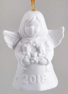 Goebel Angel Bell Adorno Ángel Con Corona - Blanco - Con Caja 43a 11419871 - Imagen 1 de 1