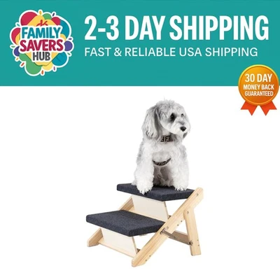 Portable 3-in-1 Pet Ladder & Ramp | Perfect for Senior Pets and Short Breeds - Image 1 of 4