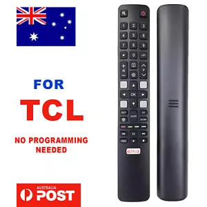 TCL TV Remote RC802N ARC802N YUI1 for TCL TV 65C2US 75C2US 43P20US NETFLIX New - Picture 1 of 6