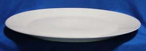 Plato para servir ovalado de 15" azul cristalino Rosenthal-Continental blanco azul chino - Imagen 1 de 5