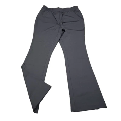 Pantalones Isaac Mizrahi Live Elegante Pull On Crepe Ponte Tejido Pequeño X-Pequeño Talla Negro Foto 1 de 4