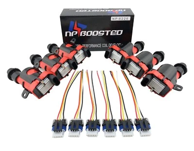 FITS Aristo Supra GM LS1 LQ D585 Conversion Kit 1JZ 2JZ Ignition Coils 2JZGTE - Image 1 of 3