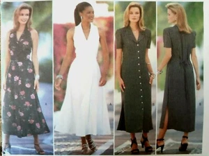 Butterick Sewing Pattern--Misses' DRESS-Variations-Sizes: 6-10-UNCUT-Donna Ricco - Picture 1 of 1