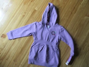 Carter 4T LT Purple L/S PullOver Hooded Sweatshirt NWT So Cute!! - Picture 1 of 4