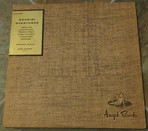 Album By Philharmonia Orchestra, "Rossini Overtures" on Angel Pressed in England - Picture 1 of 3