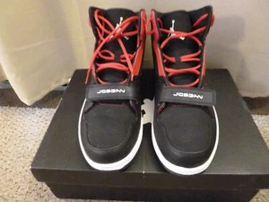New With Box Nike Jordan 1 Flight Strap Shoes Size 15 Black/Red 62854 045 - Picture 1 of 10