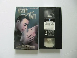 HISTORY IS MADE AT NIGHT 1931 VHS EUC/Like NEW Jean Arthur Charles Boyer - Picture 1 of 6
