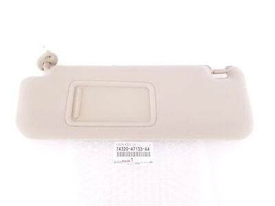 Genuine OEM Toyota 74320-47133-A4 Driver Side Sun Visor Assy Ivory 2004-06 Prius Foto 1 de 4