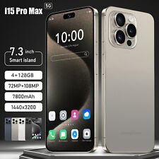 I15 Pro Max 5G Smartphone Factory Unlocked 7.3" Dual Sim 4+128 Android 14 Phones