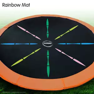 NNEDPE 6ft Rainbow Trampoline Replacement Spring Mat - Picture 1 of 3