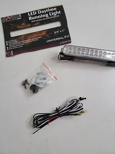 LED Daytime Running Light Universal Install 6.5" x 1" Bar Clear Lens Unused - Picture 1 of 15