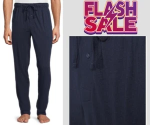 Pantalones de pijama de punto liso George para hombre TALLA XL 40-42 bolsillos azules pantalones de salón - Imagen 1 de 10