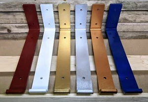 Soportes de estante de acero crudo de colores | Resistente | Industrial - Imagen 1 de 12