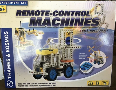 Kit de construcción de máquinas de control remoto Thames & Kosmos 212 piezas NUEVO Foto 1 de 4