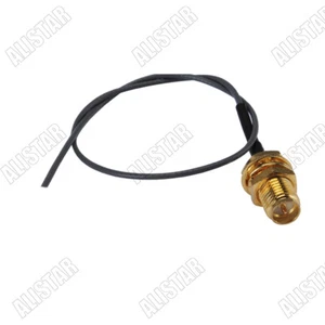 RP-SMA Female to Expose End 25cm 1.13mm Pigtail Cable DIY For one end - Picture 1 of 2