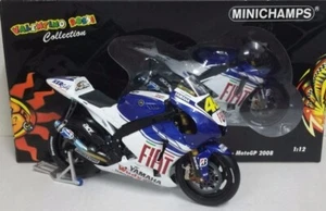 MINICHAMPS PMA 122083046 BIKE YAMAHA M1 MOTO GP 2008 FIAT TEAM ROSSI 1/12 scale - Picture 1 of 1