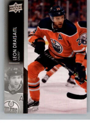 2021-22 Upper Deck #321 Leon Draisaitl NM-MT Oilers - Image 1 of 2