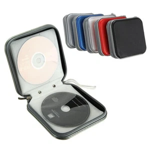40pcs Capacity DVD Bag Holder Album Box Organizer Storage Disc Wallet CD Case - Afbeelding 1 van 14