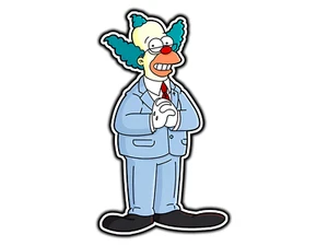 #1971 Christian Krusty Springfield Family Waterproof Vinyl Sticker Die-Cut Car - Picture 1 of 1