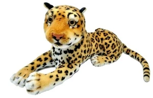 Leopard Plush Soft Toy - Realistic Stuffed Animal - 40cm - Picture 1 of 4