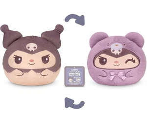 Teeturtle Kuromi Teddy Bear Reversible 6" Purple Plush Sanrio Hello Kitty - Picture 1 of 4