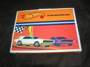 Vintage Hot Wheels Redline 24 Car Carrying Case Cougar NICE SHAPE DISPLAYS! DR - Picture 1 of 7