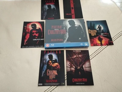 Carlito's Way Blu-Ray Steelbook Debossed Title with 6 Art Cards as pictured - Image 1 of 2