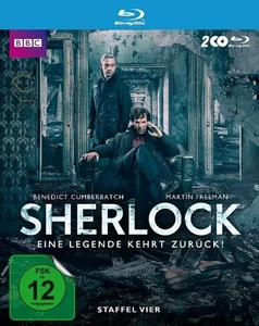 Sherlock - Staffel 4 (Blu-ray) Cumberbatch, Benedict, Freeman, Martin - Picture 1 of 8