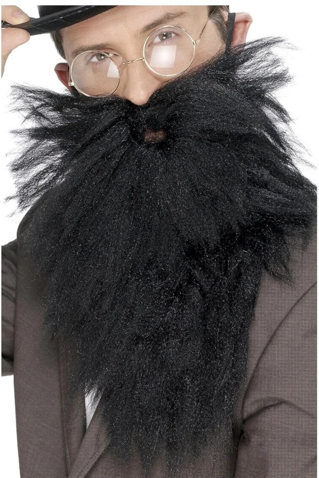 Men's Long Beard & Tash Wig - Image 1 of 3