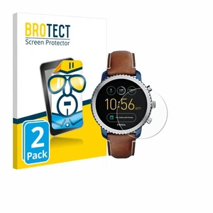 2x Display Schutz Folie für Fossil Q Explorist (3.Gen) Zubehör Transparent - Zdjęcie 1 z 6