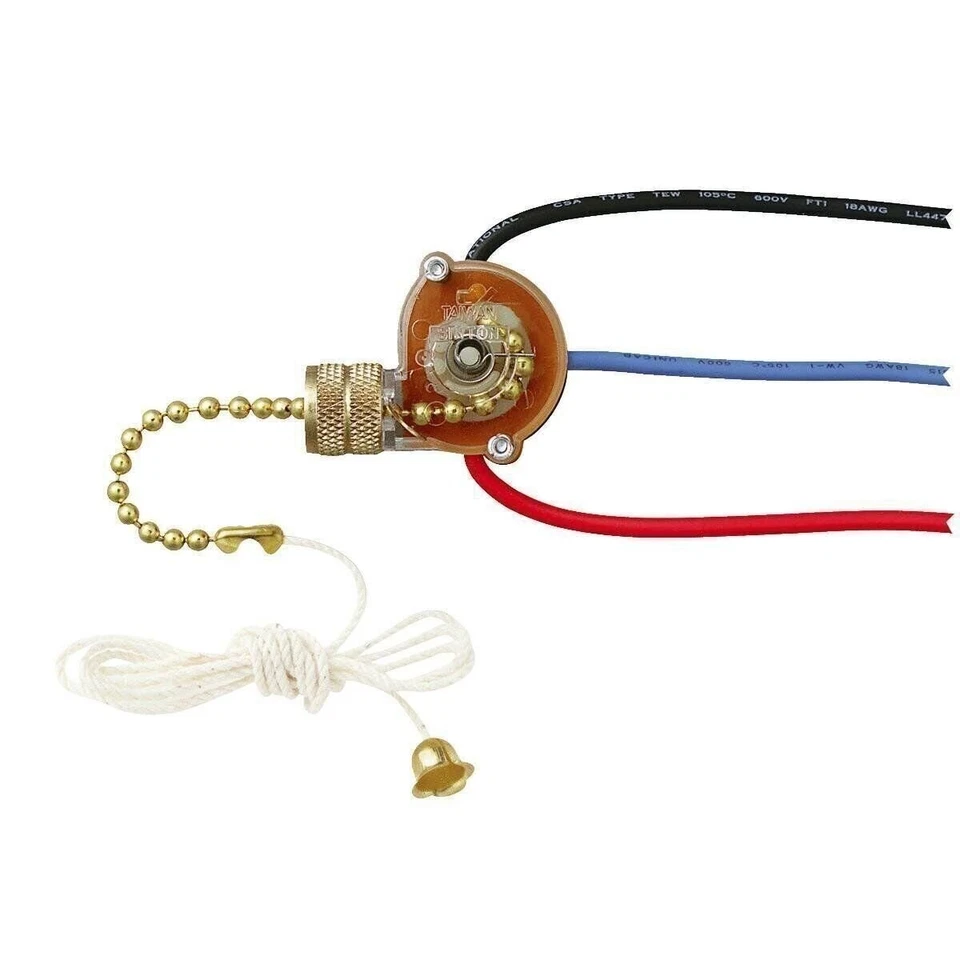 Interruptor de 3 vías para ventilador de techo Westinghouse Foto 1 de 1