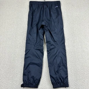 Patagonia Rain Shadow Pants Womens Medium Black Waterproof Lightweight Packable - Picture 1 of 13