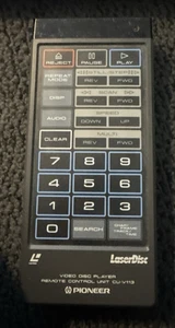 Pioneer Laserdisc Remote Control Model RU-V103a - Picture 1 of 2