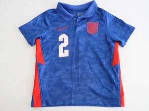 England Nike Kids #2 Football Shirt Kids XS 96-104cm - Picture 1 of 4