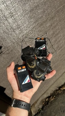 🚗 Vintage Robo Car ROBO GO Trans Am Black w/ Wired Remote Control (Lot of 2) - Image 1 of 4