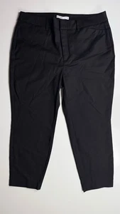 Nine West Slim Ankle Hose Damen 14PS schwarz Stretch Baumwollmischung - Bild 1 von 9