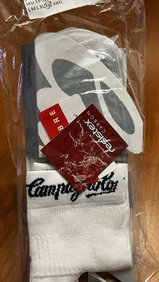 ¡NUEVO! Calcetines tobilleros unisex Campagnolo sistema multitemporada fibra de carbono C4-XXL blancos Foto 1 de 4