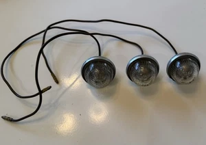 3 King Bee Clear Glass Lights Part #21067 - Picture 1 of 10