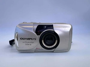 Olympus Infinity Stylus Epic ZOOM 80 MultiAF Point and Shoot Camera - Picture 1 of 7