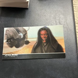 Star Wars Epsidode 1 The Phantom Menace 3di WideVision Topps #22 Darth Maul - Picture 1 of 2