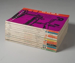 1956 Interiors Magazine GANZJAHR Mid Century Modern Design Herman Miller Knoll - Bild 1 von 6